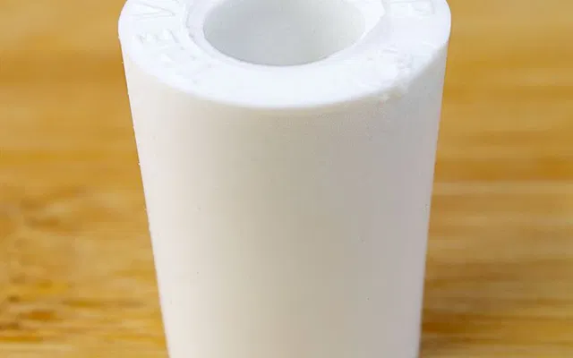 #2 Rubber Stopper, bored