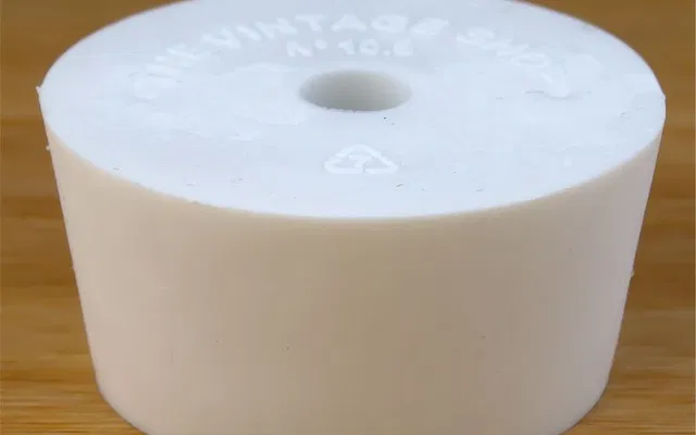#10.5 Rubber Stopper, bored
